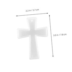 Cross Silicone Resin Molds, 2pcs Cross Pendant Epoxy Resin Mold Crucifix Cast…