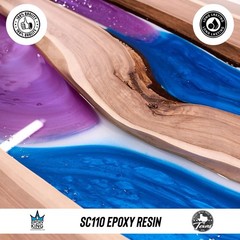 CLEAR EPOXY RESIN 3 GALLON KIT * UV RESISTANT * MARINE GRADE * NON-TOXIC * BOAT