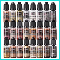 Metallic Alcohol Ink Set-24 Colors Metal Color Alcohol Based Resin Ink, High …