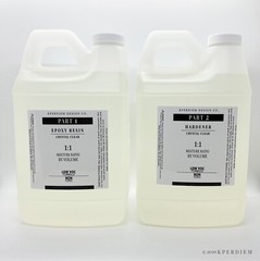 Crystal Clear Epoxy Resin 1:1 Mixing Ratio – 1 Gallon Kit