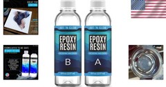 Transformative 16 oz Art Resin – Bubble-Free, Food-Safe for All Craft Projects