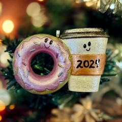 Silicone Coffee & Donut Mold For Resin