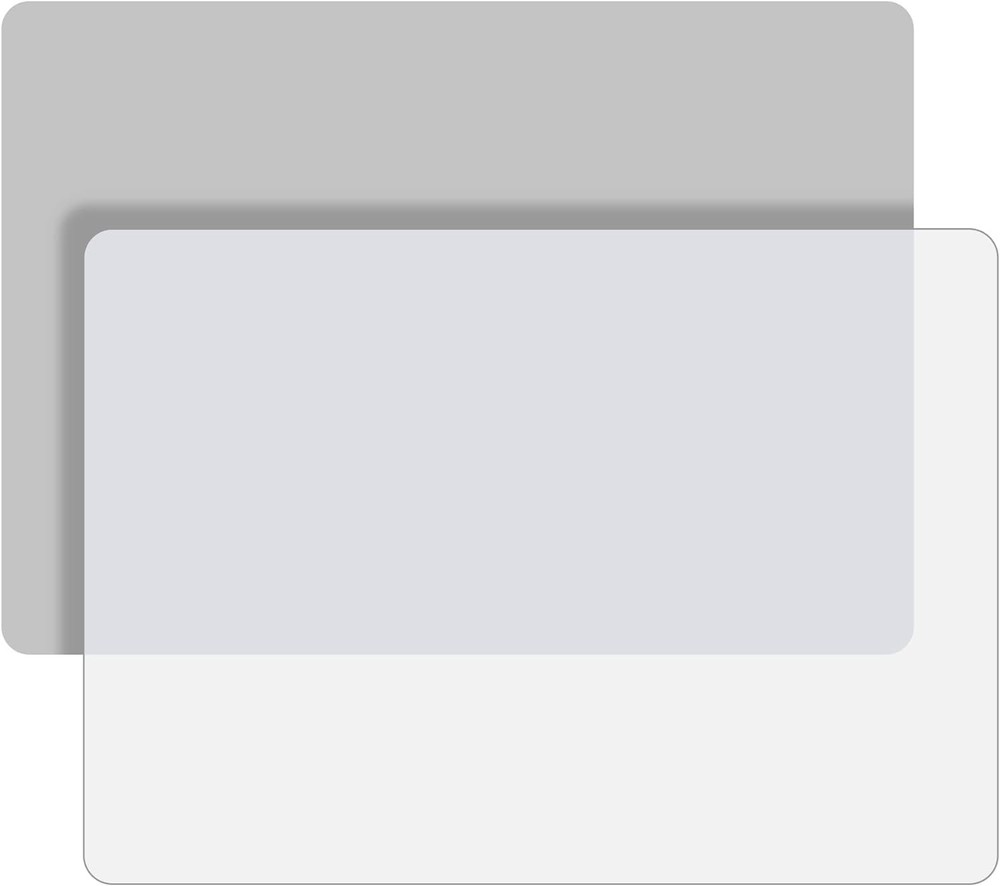 LEOBRO Silicone Mats for Crafts, 2 Pcs 11.69″ x 8.26″ Silicone Mats for Resin,