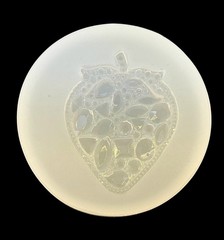 Handmade Crystal Strawberry Mold For Resin