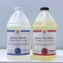 Epoxy Resin Clear 1 gallon kit, Industrial Grade