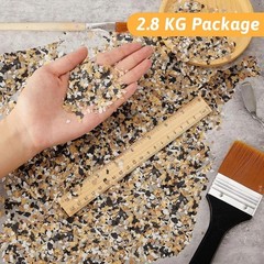 Decorative Color Chips for Epoxy Floors 2.8Kg MultiColor Garage Coating