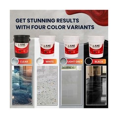 Self Leveling Epoxy Resin Kit – ANE Garage Floor Epoxy Kit Spreads Seamles