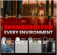 Self Leveling Epoxy Resin Kit – ANE Garage Floor Epoxy Kit Spreads Seamlessly