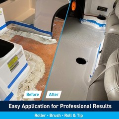 TotalBilge Epoxy Based Bilge Paint for Boat Bilges, Bulkheads, Engine Rooms a…