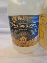 ProMarine Epoxy Resin Kit 1 Gallon Casting & Coating Craft Table Top Clear