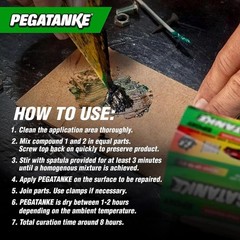 Heavy Duty Epoxy Repair Adhesive | Waterproof Fuel Tank Glue