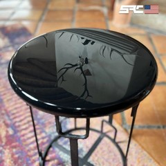 SPRESIN Black Epoxy Resin 32 oz High-Gloss Pure Black for Tabletops Art