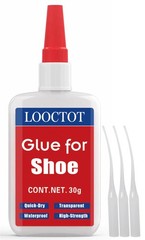 30g Shoe Glue,Boot Glue,Super Instant Glue for Shoe and Sole Repair,Shoe Heel…