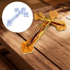 Cross Silicone Resin Molds Crucifix Wall Cross Party Supplies Epoxy Mold for