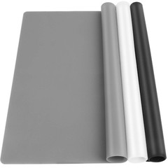 LEOBRO Silicone Mats, 3 PCS 15.7” X 11.7″ Silicone Mat for Crafts, Resin Molds,
