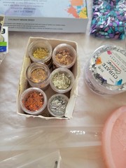 Resin Molds Alcohol Inks Mica Powder Stones Glitter Resin Art Accessories Bundle