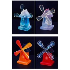 Silicone Mould Resin Rotary Windmill Epoxy Casting Ornament Decor Craft Mold