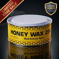 Honey Wax 250 Mold Release Wax 11oz Carnauba Paste Fiberglass Composites Epoxy