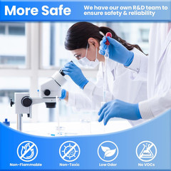 Epoxy Resin Kit, Crystal Clear 1:1 Self-Leveling Resin System with High Gloss Fi