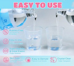 Taba Squishy Kit – 18oz Transparent Liquid small to medium,