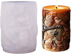 Animal Cylinder Molds Silicone Wave Spiral Candle Mold – Silicone Resin Casting