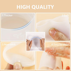 Silicone Measuring Cups for Resin, Resin Supplies with 250&100Ml