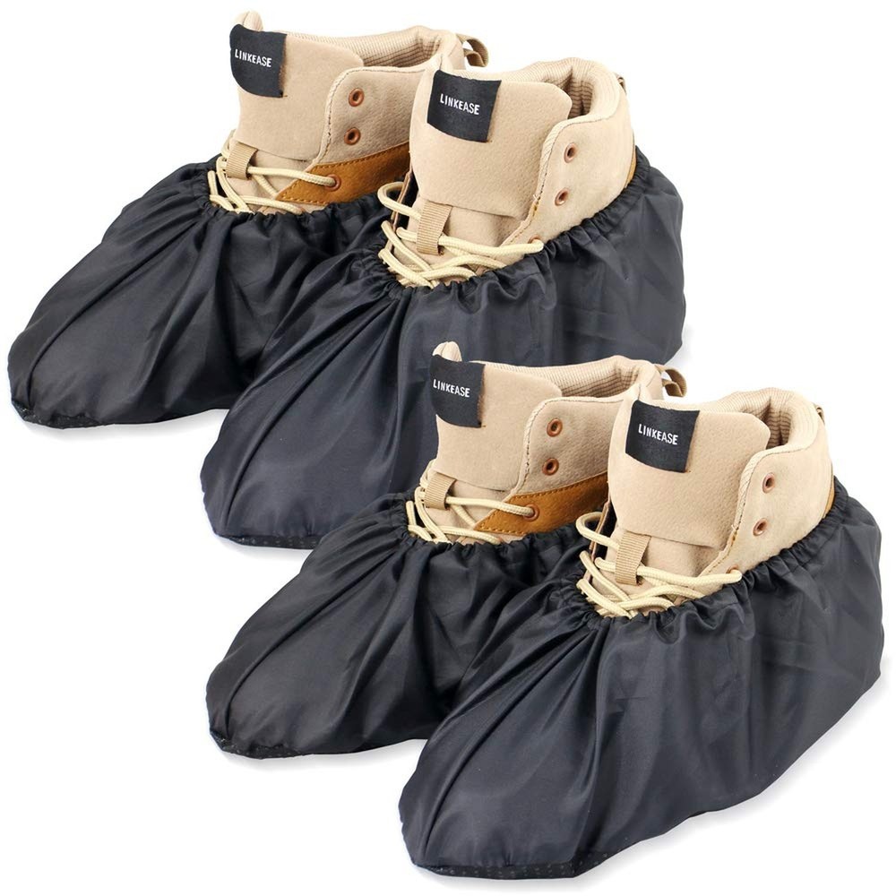 Reusable Boot & Shoe Covers Water Resistant Non Skid and Washable for Real Es…
