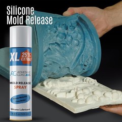 Water-Resistant Silicone Mold Release Spray – Easy Application, 4 Pack, 67.6 oz