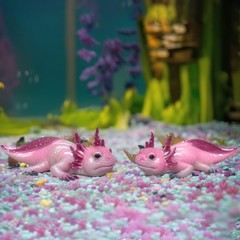 Let’s Resin Large Axolotl Molds Silicone, 3D Detailed Medium, clear