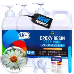 Professional Grade Epoxy Resin for River Tables – 1.5 Gallon