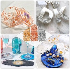 16 Color Liquid Epoxy Resin Pigment Set Translucent Dye DIY Jewelry Making
