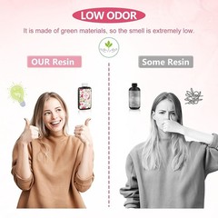 300g Upgraded UV Cure Resin – Bubble-Free, Quick Setting for Crafting Jewelry