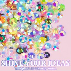 A Dazzling 34000 Pcs Resin Gem Set for Bedazzling, Nail Art & Craft Projects
