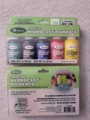 ALUMILITE Amazing HYDROCAST Pigments 5 Pk – 1 oz R Y B G Bl , Liquid Resin Dyes