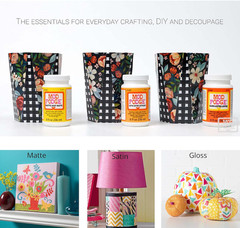 Mod Podge Matte Sealer, Glue & Finish: All-in-One Craft Solution- Quick Dry