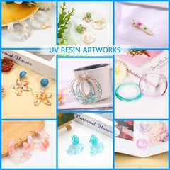 UV Resin 300g – Upgraded UV Resin Kit Hard Type Crystal Clear Ultraviolet Curing