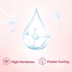 300G UV Resin,Upgraded Hard Type Crystal Clear Epoxy Resin up Premixed UV Cure f