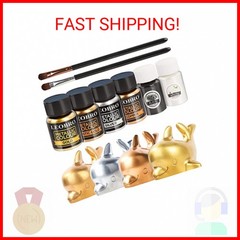 LEOBRO Metallic Mica Powder for Resin, Epoxy Resin Color Pigment, Pigment Powder