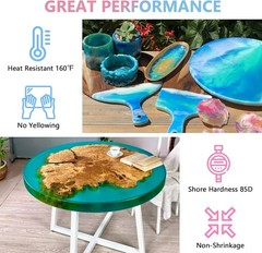 High Quality Epoxy Resin 4 Gal Self-Leveling Wear-Resistant Art