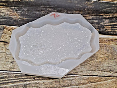 Handmade Flower Crystal Trinket Dish Mold For Resin MOLD ONLY