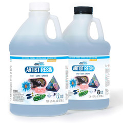 TotalBoat Artist Epoxy Resin 2 Gallon Kit 1:1 Clear UV Resistant Casting