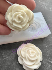 Roses silicone mold for Fondant-Resin-handcrafts-polymer clay- size 1.41″ round