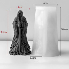 Skull Ghost Cylinder Animal Molds Bear Candle & Resin Mold – Resin Casting Silic