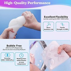 Lets Resin Jy-Ytgj-K Rub Automatic Translucent Clear Candle Home Decor Ambience
