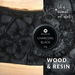 MEYSPRING Charcoal Black Mica Powder for Epoxy – Resin Color Pigment – Resin Dye
