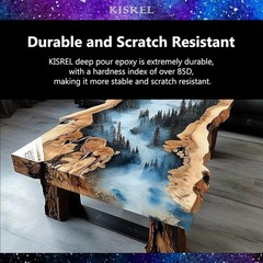 Deep Pour Epoxy Resin Kit 3Gallon Clear Professional Grade Art Resin 2:1 Mix New