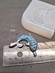 Handmade DALPHINE diamond pendant T-mold-MOLD ONLY-