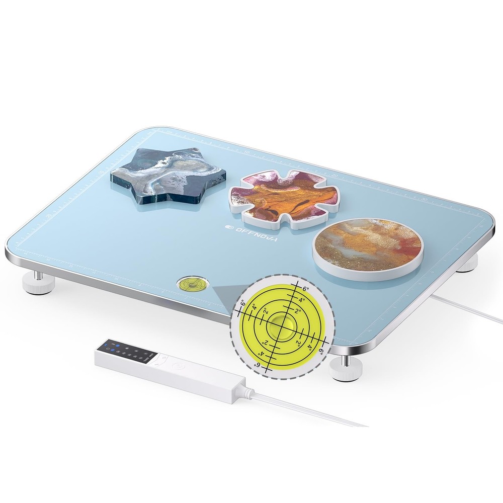 Resin Heating Mat & Resin Leveling Table 2in1 Resin Tools Fast Curing Epoxy Resi