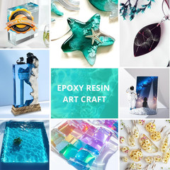 1 Gallon 2 Part Crystal Clear Epoxy Resin Kit High Gloss UV Resistant DIY Crafts