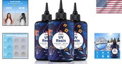 Crystal Clear UV Resin Kit for Jewelry & Crafting